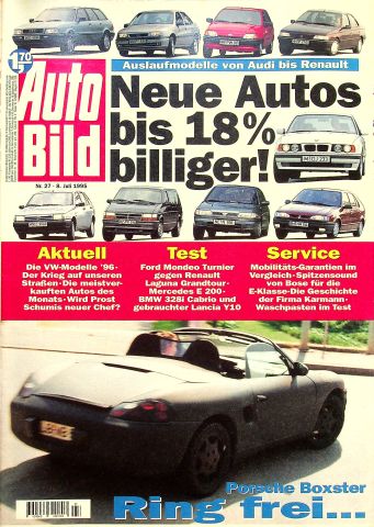 Deckblatt Auto Bild (27/1995)